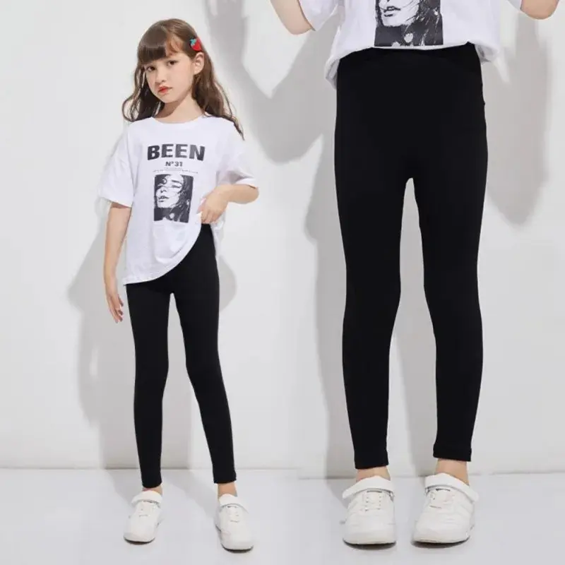 Legging Kaos Anak Polos Bahan Kaos Rayon Usia 3-15 Tahun Fashion Celana anak perempuan