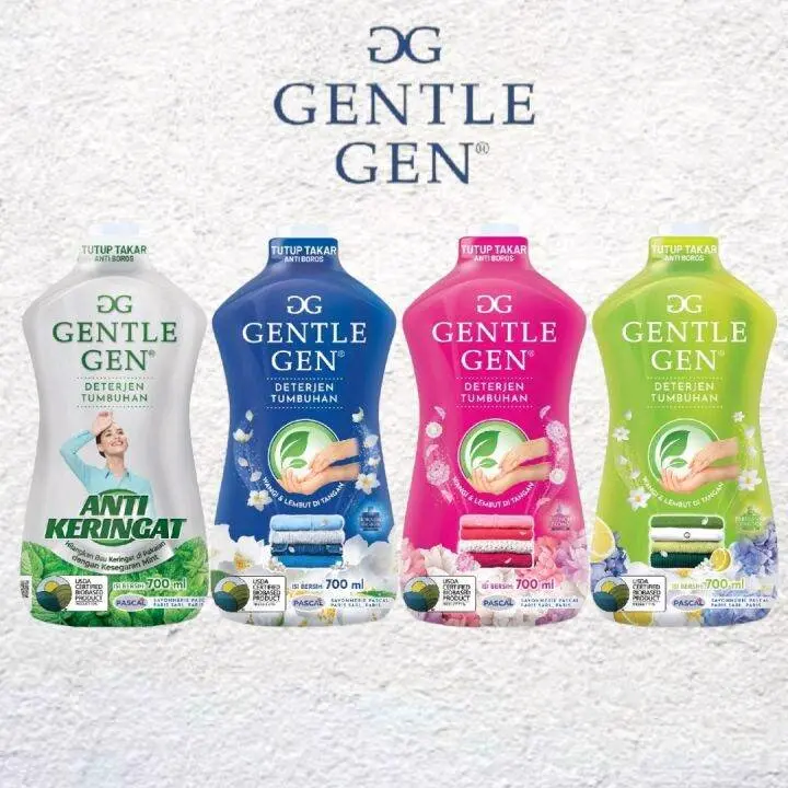 GENTLE GEN 700ML DETERGEN CAIR SABUN CUCI BAJU GG GENTLEGEN DETERJEN TUMBUHAN
