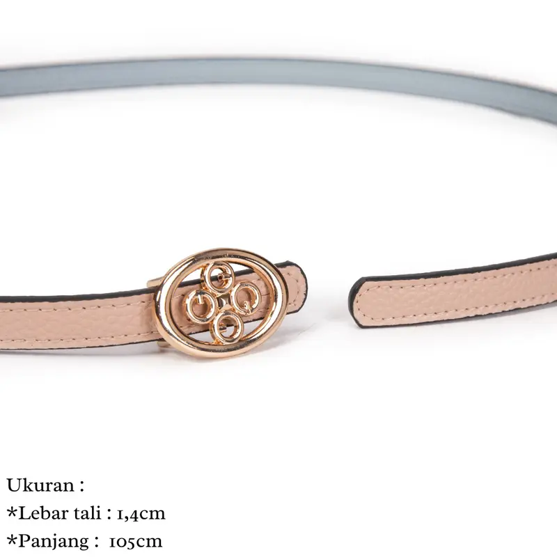 SMARTGIRL TALI PINGGANG WANITA CASUAL 2 WARNA BISA BOLAK BALIK BELT130 5