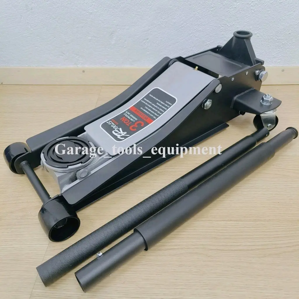 XR 3 Ton Ultra Low Profile Garage Jack With Dual Pump For Rapid Lifting 70~510mm | 28Kg | Hydraulic Jack | Service Jack