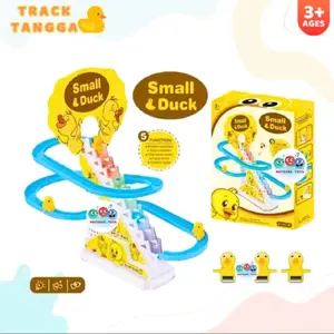 Mainan Track Tangga Small Duck Bebek Seluncuran Bebek Tangga