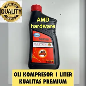 OLI KOMPRESOR ANGIN 1/2 - 1 LITER OIL KHUSUS UNTUK MESIN COMPRESSOR DIRECT VANBELT SEMUA MEREK LAKONI IZUMI SHARK SWAN SDP NLG DLL