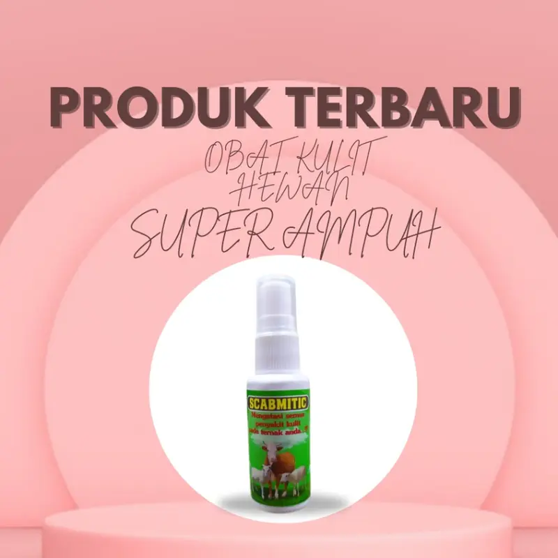 OBAT SCABIES GUDIK EKSIM GATAL KORENG SEMPROT HEWAN SAPI KAMBING DOMBA 3
