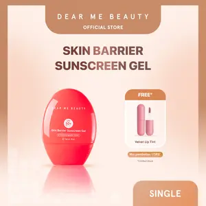 Dear Me Beauty Skin Barrier Physical Sunscreen - Sunscreen Gel Ringan dengan REAL SPF CERTIFIED 50 PA++++