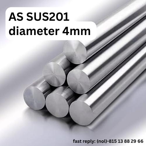 Sus201 Jual SS201 AS Stainless Steel 4mm x 100cm (1 meter) batang, shaft, rods ...