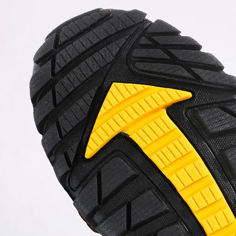 Product Introduction of Men Climbing Hiking Shoes Work Safety Shoes Trekking Mountain Boots Non-slip Wear-resistant Breathable Outdoor Gear Sneaker 3