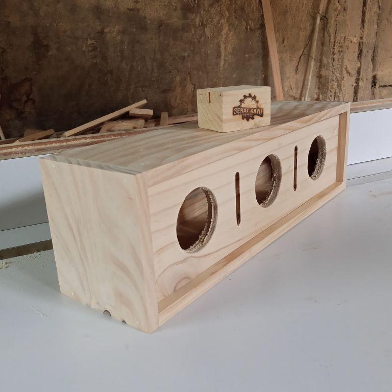 Box speaker tower 2inch jati belanda