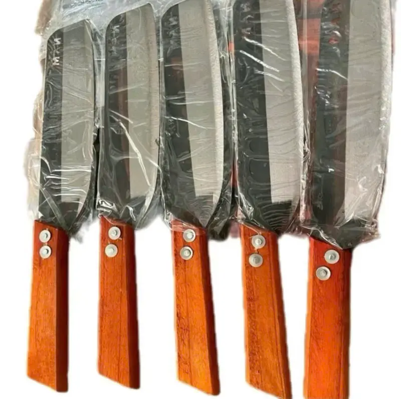 [KTTLK] Combo 6 Cây Dao Cán Gỗ Thái Rau Củ Qủa Sắc Bén - Sản Phẩm Tiết Kiệm Thời Gian Cho Nấu Ăn 8