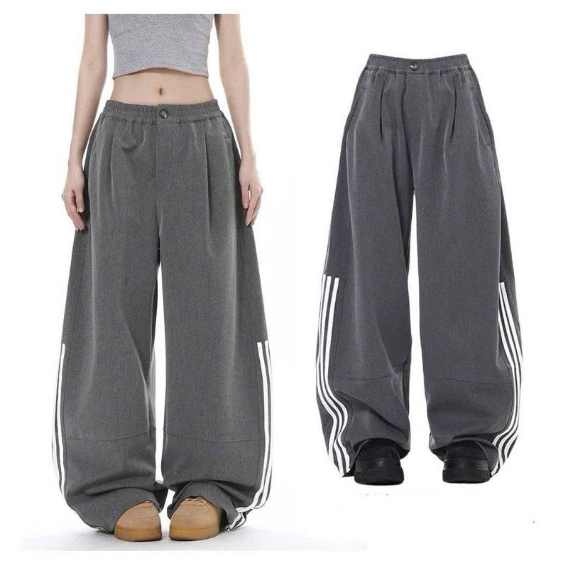 Quần Kaki SỌC GẤU , quần xuông ống rộng THỂ THAO form đứng nam nữ uniex