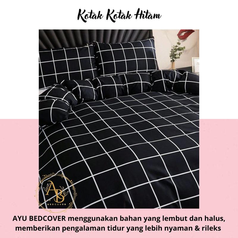 Bed Cover Only - Selimut saja - Bunga - Karakter - Abstrak - UK 150X220 - 200X220 - Ayu Bedcover 3