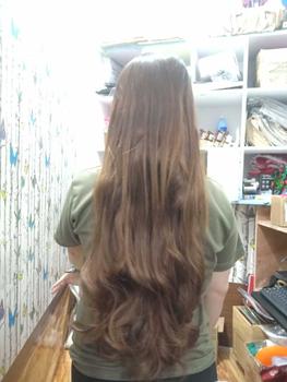 Product Review of Big Wave Curly Hair Wig Set Five Card Seamless One Piece Hair Extension Hair Extension Long Curly Hair Ponytail from J**n 0
