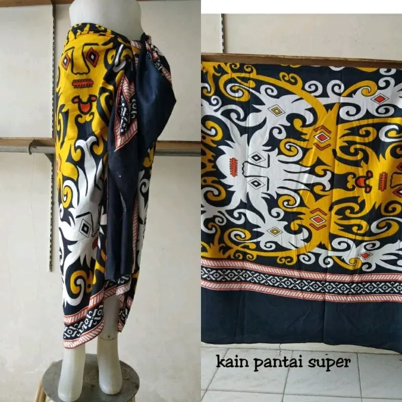 sarong bali motif ukuran 180x120 kain pantai print