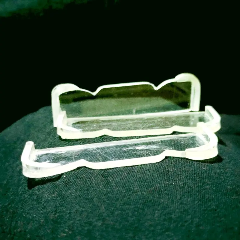 Winglet Akrilik Miniatur mini, mainan Bus Toy 2