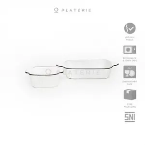 MANGKOK DOUBLE EAR PORCELAIN EMBOSSED BOWL 6/10 INCH TEXTURED WHITE