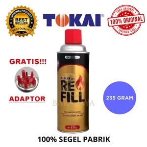 TOKAI Gas Refill 100% Original 235 GRAM