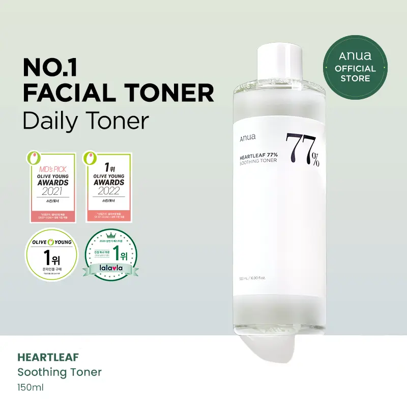 ANUA Heartleaf 77% Soothing Toner