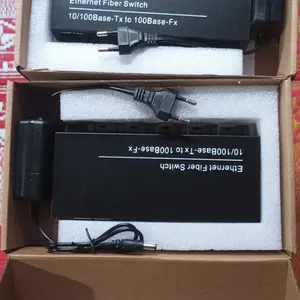 Media Converter Fiber Optics Ethernet Media Konverter 6F2E 100Mbps 6 port sc Fiber 2 port RJ45 100Mbps