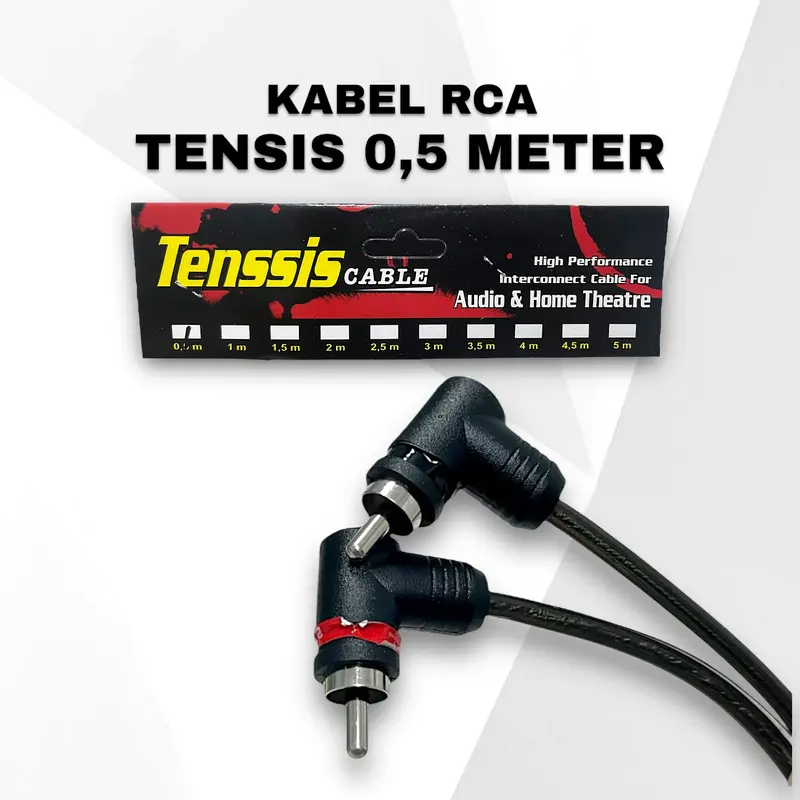 Kabel RCA TENSIS Copper 0,5m 2