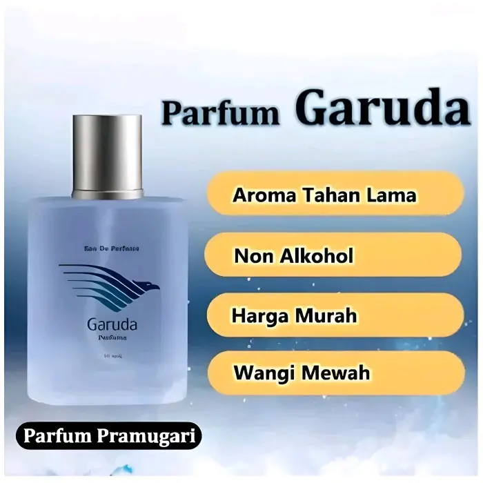 HEMAT! Beli Satu Dapat Dua Pcs Parfum GARUDA ORIGINAL - Parfum Pria & Wanita - Eau De Perfume Pramugari / Pramugara Aroma Wangi Tahan Lama 2