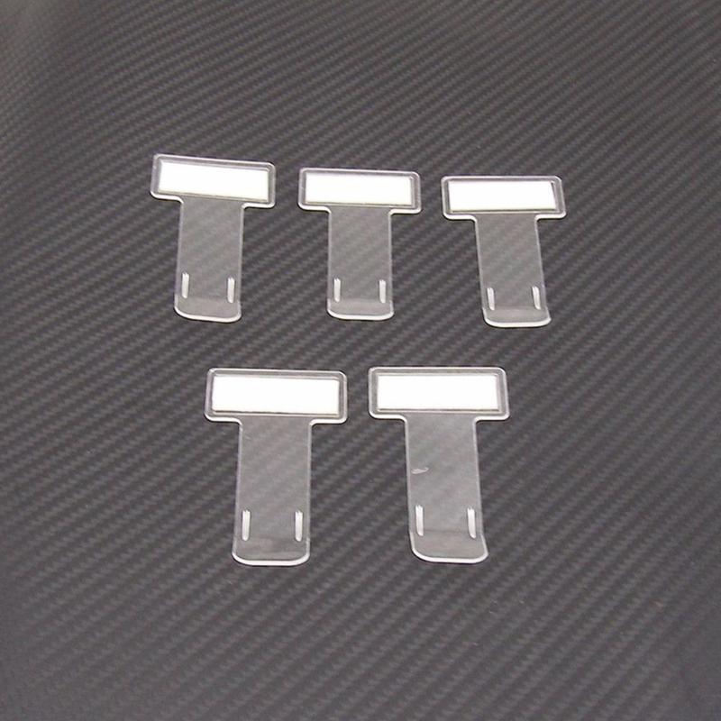 New Plastic Ticket Permit Holder Window Kit Practical Card Holder Stickers Clear Windscreen Ticket Receipt Permit Car Accessories 5