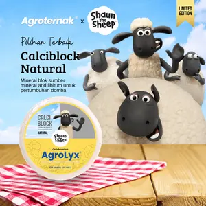 AgroLyx CALCI BLOCK Mineral Blok Hewan Ternak Ruminant Sapi Kambing Domba