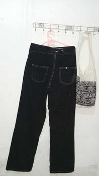 Product Review of Arfani Collection J23 Celana Panjang Highwaist Kulot Silang Jeans Wanita Double Button 2 Kancing J23 - Variasi from a**7 1