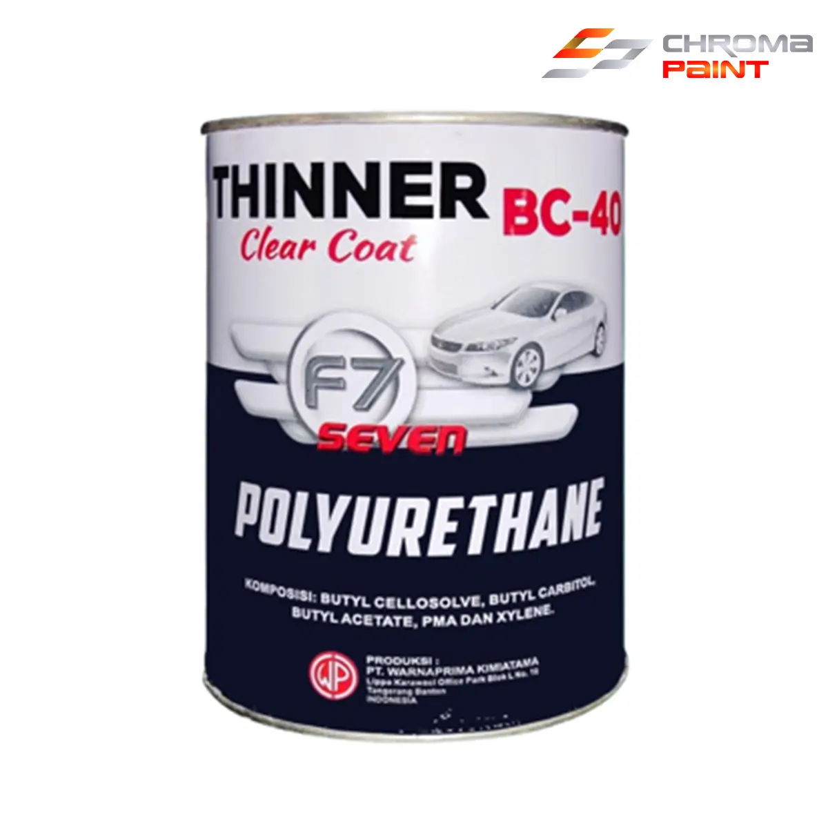 Pengencer Cat PU F7 BC-40 - Pelarut Cat F7 Clear Coat Polyurethane