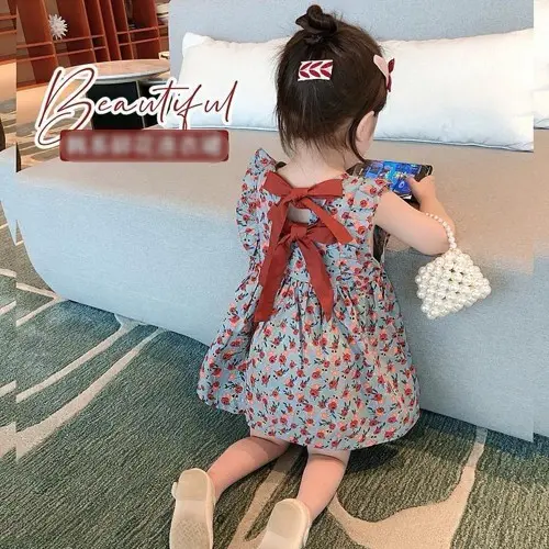 PROMO 6.6 Candytown Baju Dress Anak Perempuan Dress anak mika rose 3