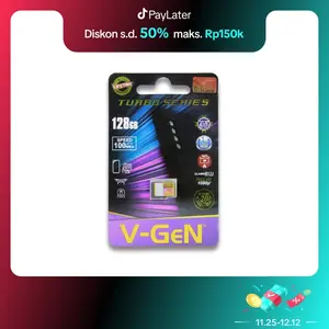 V-Gen MicroSD Turbo Series 128GB Class 10 - V-Gen Micro SD Original