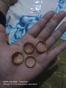 Product Review of CINCIN ULAR TERBUAT DARI KOIN ASLI ANTI LUNTUR ANTI KARAT from d**3 3