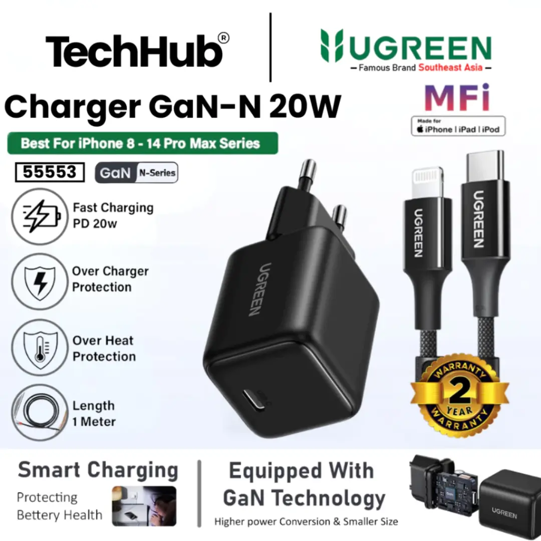 Set 20W GaN-N Black Silicone