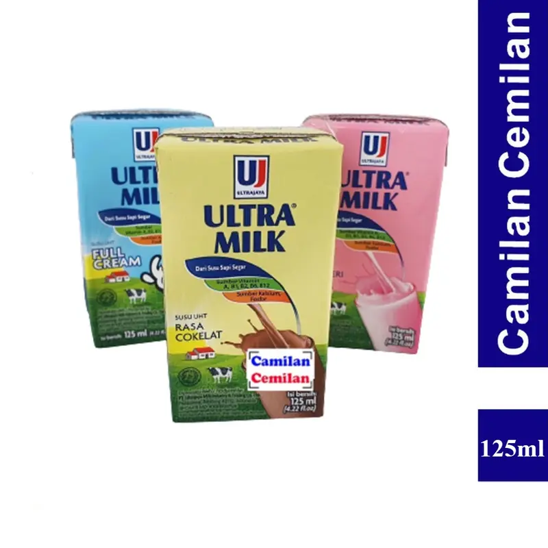 Susu UHT Ultra Milk 125 ml 0