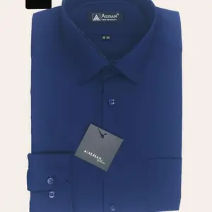 Alisan Kemeja Pria Slim Fit Lengan Panjang/Aneka Warna/Putih Pasti Promo