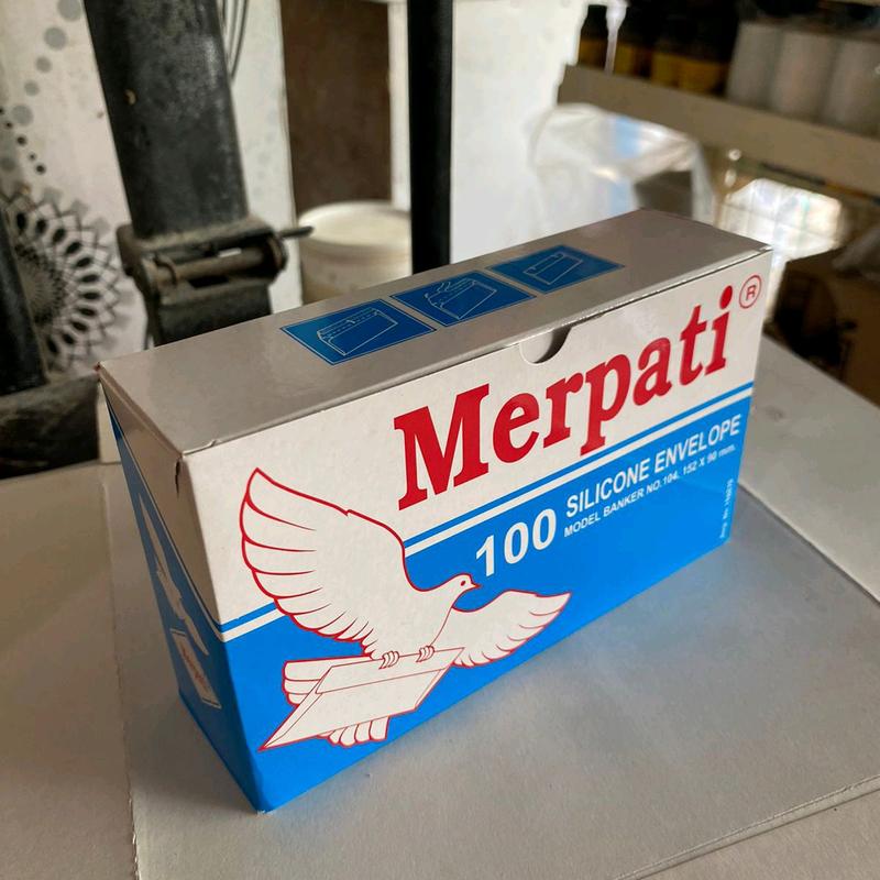 AMPLOP MERPATI POLOS ISI 100 LEMBAR Surat 3