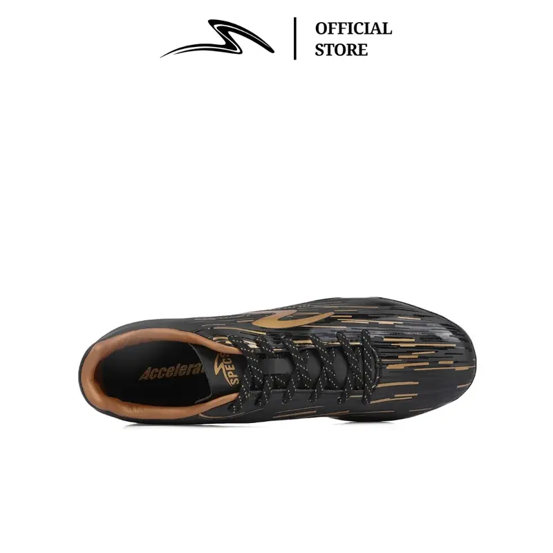 SPECS SEPATU SEPAK BOLA LIGHTSPEED REBORN FG BLACK PALE GOLD SPE1010209 3
