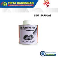 Gambar LEM ISARPLAS / LEM PIPA PVC / LEM KHUSUS PIPA PRALON - 45 gr dari Tirta Bangunan Kota Depok 4 Tokopedia