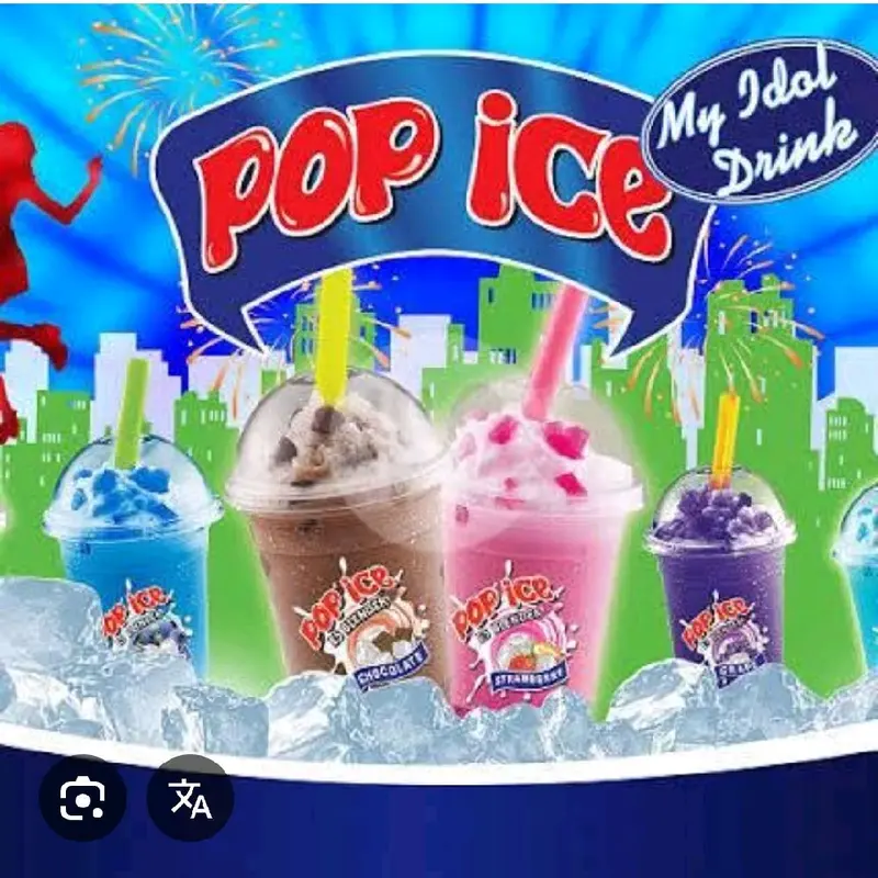 pop ice full variant,segar,enceran./perlengkapan dapur/warung kopi/menjamu tamu./kesukaan anak anak/ 1