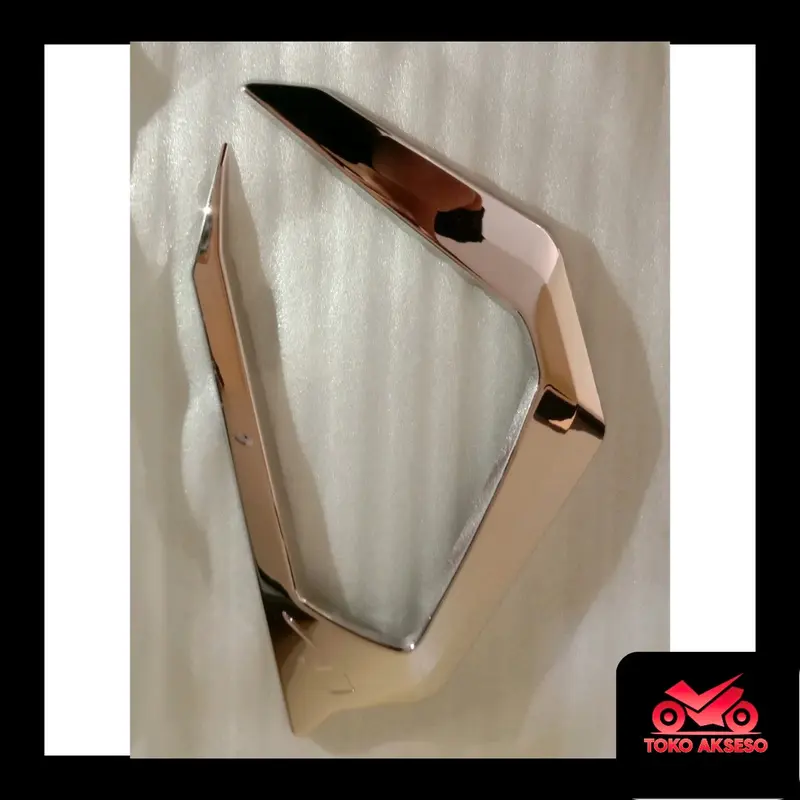 Garnish Cover Radiator Honda New Vario 125 & 150 Esp Chrome Original Honda (2018 - Sekarang) aksesoris motor 5