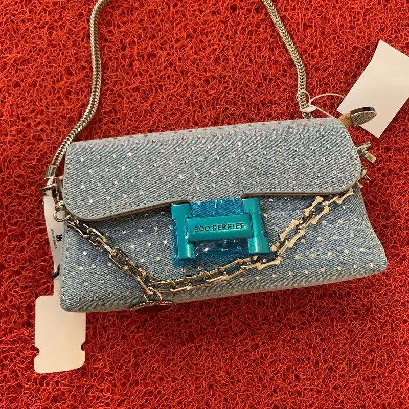 Tas Wanita Boo Berries Selempang Kulit Jeans - Model Terbaru 3