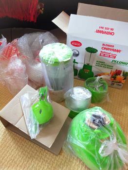 Product Review of BLENDER PLASTIK OKAYAMA BLENDER 3 IN 1 OK-355 3 tabung from D** p**i 🫰** 2