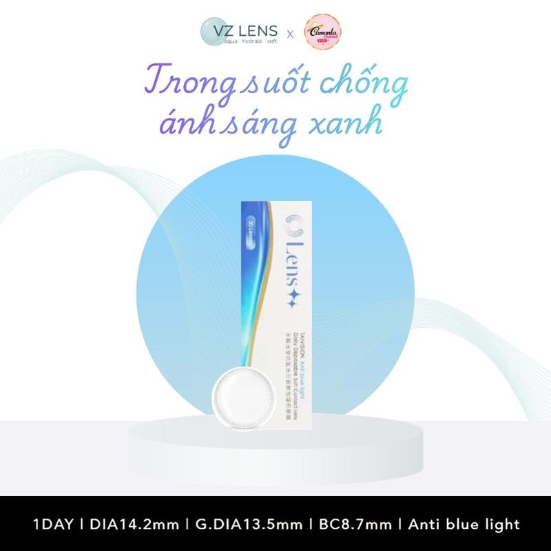 Lens++ Trong Suốt – Kính Áp Tròng Không Màu 1 Ngày, Chống Ánh Sáng Xanh
