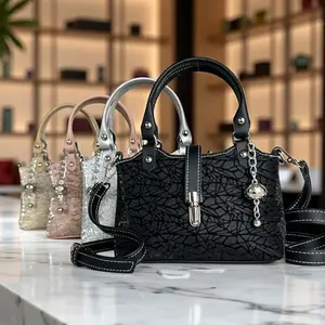 Store Zidan Collection BLINK-BLING Tas Selempang Wanita Miniatur Muat HP Sling Hanbag Mengkilap PX20 LX7 TX15 cm