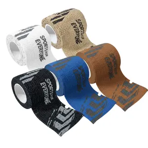 Kinesiology Tape Sport And Therapy Cohesive Perban Elastis Self Adhesive 5cmx4.5M