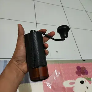 One Two Cups Alat Penggiling Kopi Manual Coffee Grinder Adjustable - KF-15