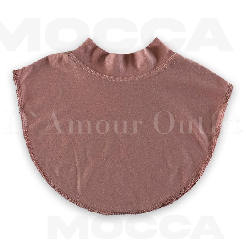 Manset Leher hijab Turtle Neck Wanita Jumbo Polos Kerah Tinggi Dalaman Perempuan Hitam Putih Warna Kulit Rayon Spandek  Kaos Lycra Daleman Cewe Hijab Dewasa AnakMangset Atasan Inner Outfit Abu Katun Mande Premium Coklat Seragam Instan Kerudung 7