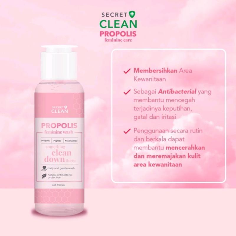 Secret Clean Propolis Intimate Feminime Wash/Pembersih sabun kewanitaan 1