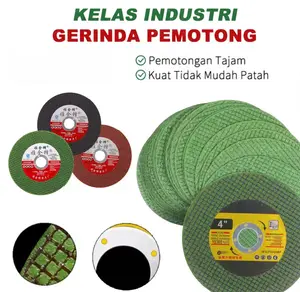10 Pcs Batu Mata Potong Gerinda Gurinda Potong Besi Mata Cutting Wheel 4” x 1.2mm