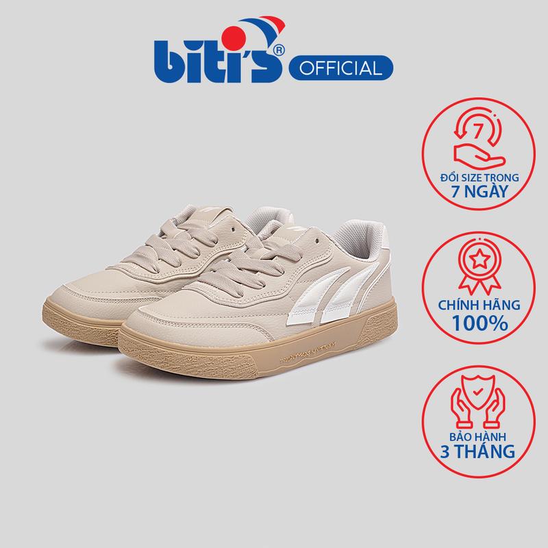 Độc quyền TikTok Shop Giày Thể Thao Biti's Hunter Nam Nữ Màu Kem HSM008601KEM