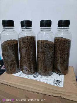 Product Review of Pelet mikro botol besar 100 gram untuk ikan cupang, Guppy, molly dllnya from A**a 0