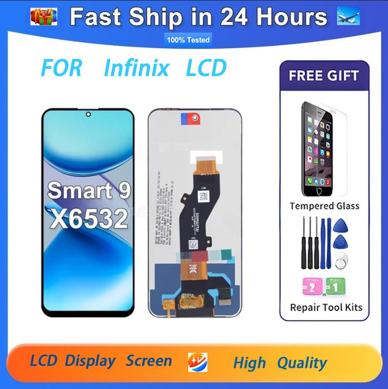Paparan LCD, Asal, Untuk Infinix Smart 9 / X6532, dengan Bingkai ...